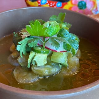 Shrimp Aguachile.